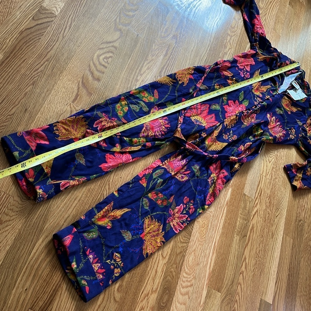 Farm Rio Tie-Waist Jumpsuit Size Medium NWT - Picture 14 of 17